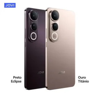 Smartphone JOVI V50 Lite 5G 256GB 8GB RAM Câmera 50MP AMOLED 6.77" 6500mAh 90W Android 15 - Preto Eclipse - Imagem 9