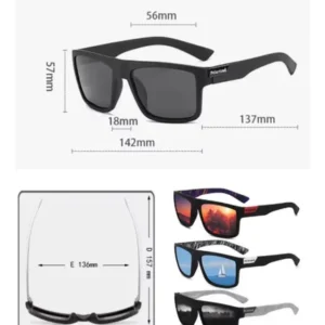 Oculos Polarizado De Sol Masculino Casual Pesca Praia Uv400 - Imagem 5