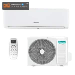 Ar Condicionado HW Inverter Hisense Eco Plus 9.000 Btus Frio R-32 - Imagem 1