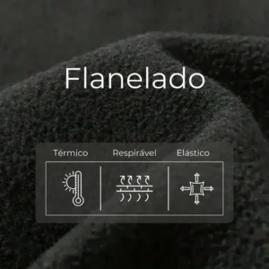 Calça Térmica Masculina Segunda Pele Meia Flanelada Felpuda - Imagem 9