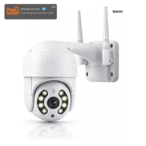 Câmera De Segurança Wifi Yoosee Externa Mini Dome Full Hd Infravermelho Prova D'água Woosh - Imagem 1