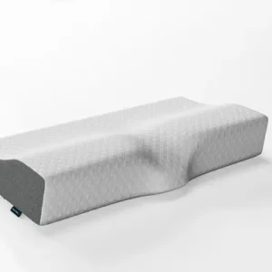 Travesseiro Cervical Nasa - Coluna Relax - Carvão Ativado Cor branco e cinza - Imagem 3