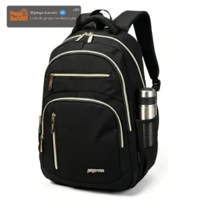 Senhora Mochila Dois Ombro Impermeável Mochila Escolar - Imagem 1