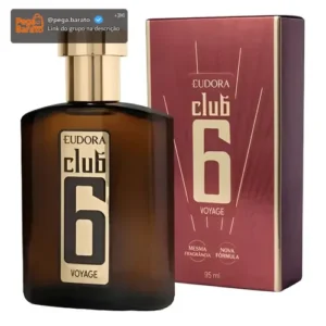 Club 6 Voyage Eudora Deo Colônia 95ml Com - Imagem 1