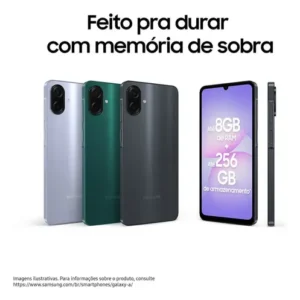 Celular Samsung Galaxy A07 256gb 8gb Câmera 50mp Verde - Imagem 3
