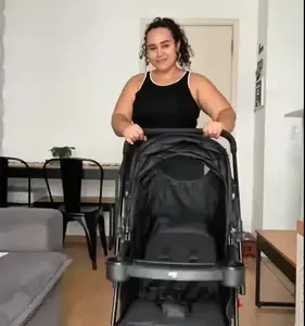 Carrinho de Bebê Com Alça Reversível YouTurn Maxi Baby - Gold - Imagem 2