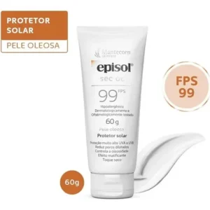Protetor Solar Facial Fps 99 Episol Sec Oc 60g Mantecorp - Imagem 5
