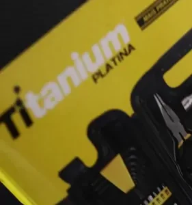 Jogo de Ferramentas 200 Peças com Chaves de Precisão e Allen Kit com Maleta Resistente - Titanium Platina - Imagem 2