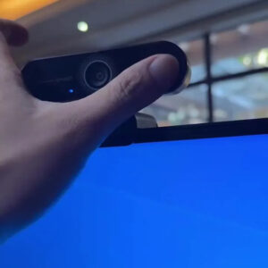 Webcam Emeet C60e 4k 30Fps Uhd 8mp Foco Automático 1080P 60fps Camera Para PC 2 microfon VideoConferencia Preto - Imagem 2