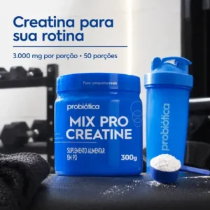 Creatina Probiotica Mix Pro Creatine 300g - Imagem 3
