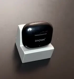 Fone De Ouvido Bluetooth TWS Dapon F25 Touch Sem Fio Com Microfone Cor Preto - Imagem 2