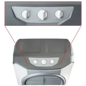 Climatizador de Ar Evaporativo MULLTX 70L, para Ambientes de até 50m², Cinza - Imagem 8