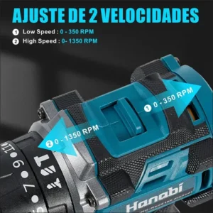 Parafusadeira Furadeira De Impacto Sem Escova 16.8v 2.0ah - Imagem 7