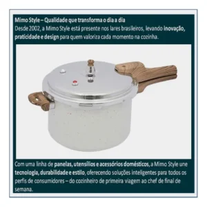 Panela De Pressão Antiaderente Cerâmica Indução Mimo 4,2l - Imagem 11
