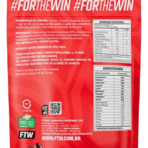 Whey Protein Ultra Refil 900g Sabor Chocolate - FTW - Imagem 3