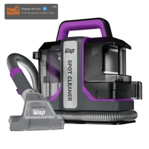 Extratora de Sujeira Portátil WAP Spot Cleaner W3 Borrifa Esfrega e Extrai 1450W de Potência e Bico de Autolimpeza - Imagem 1