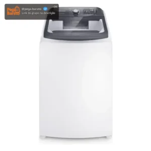 Máquina de Lavar Electrolux LEC15 Branca 15kg Premium Care com Cesto Inox Jet&Clean e Time Control - Imagem 1