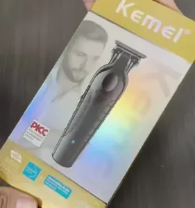 Máquina De Acabamento Corta Cabelo Profissional Kemei 2299 P - Imagem 2