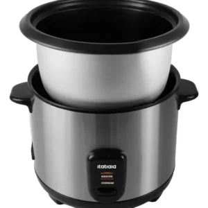 Panela De Arroz Elétrica 10 Xícaras 1.8 Litros Prateado - Imagem 4