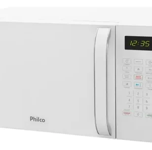 Micro-ondas Philco 20L Branco Pintura Limpa Fácil PMO23B - Imagem 10