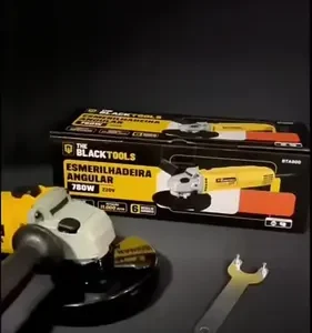 Esmerilhadeira Lixadeira Angular 780w 115mm 4.1/2 11000rpm Bta800 The Black Tools - Imagem 2