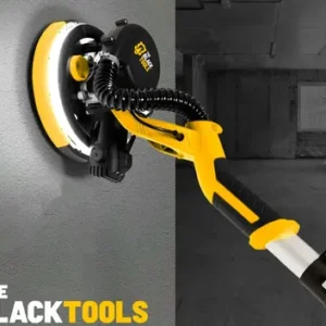 Lixadeira Teto E Parede Telescópica Profissional Com Led E Saco Coletor The Black Tools Btl750 750w - Imagem 12
