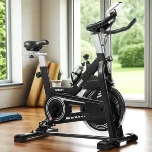 Bicicleta Ergométrica Spinning Mecanica Roda Inércia 13kg Sprint Odin Fit - Imagem 5