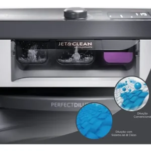 Máquina de Lavar 15kg Electrolux Premium Care com Cesto Inox, Jet&Clean e Time Control LEC15 - Imagem 9