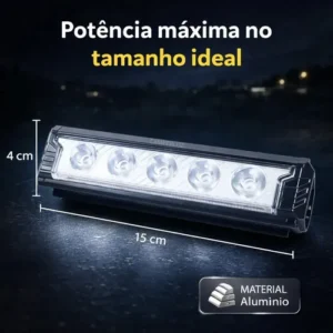 Farol Monster 5 Led Tg3 Lanterna Bike 20.000 Lumens Forte Potente Recarregável Usb Bicicleta - Marca Camperluz - Imagem 7