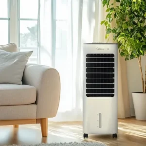 Climatizador de Ar Frio Branco e Cinza 5l Midea - Imagem 5