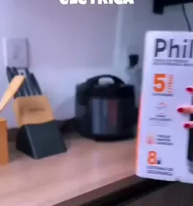 Panela De Pressão Philco Ppp02pi Inox Multifuncional 5l Cor Preto - Imagem 2