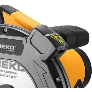 Serra Circular Deko 1600W 220V 185mm Laser Cortes Precisos Madeira - Imagem 5