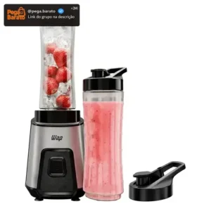 Liquidificador Portátil Wap Blender Go Wbg600 700ml Com 4 Lâminas Em Inox E Trava De Segurança - Imagem 1