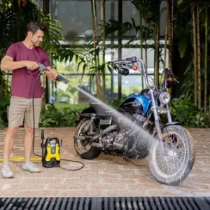 Lavadora De Alta Pressão Kärcher Prática Black 1500 Psi/libras 1400w 300l/h Com Aplicador De Detergente E Lança Regulável 220v - Imagem 6