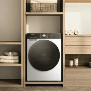 Lava e Seca Hisense 3S Branca 12kg / 8kg Inverter 16 programas 110V com Wi-Fi WD3S1243BW1 - Imagem 3