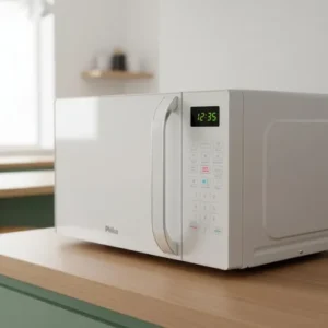 Micro-ondas Philco 20L Branco Pintura Limpa Fácil PMO23B - Imagem 3