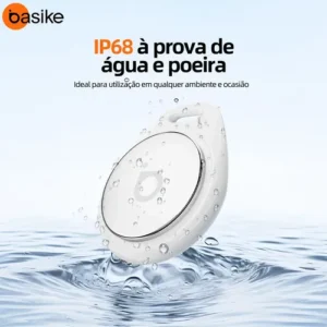 Smart Air Tag Ios Find My Buscar, Mfi, Smart Tag Gps Para Mala Pet Carro Moto Crianças Idosos Chaves Carteiras, 100m Alcance Máx, 230 Mah, 365 Dias Máx, Ip68, Compatível iPhone Com Bluetooth, Branco - Imagem 8