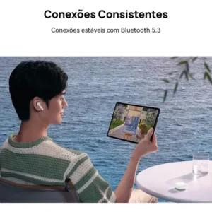Fone de Ouvido Sem Fio Huawei FreeBuds SE 2 com Bluetooth 5.3 e 40 Horas de Bateria na Cor Preto - Imagem 3
