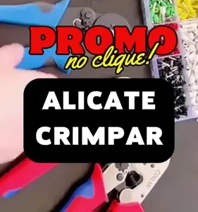Alicate Crimpar + Descascador + Terminais Ilhós 0,25 A 10mm - Imagem 10
