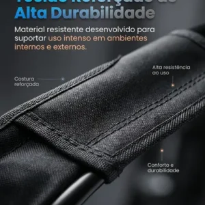 Mini Cadeira Dobrável Portátil Banco Pesca Camping Fila Resistente Banqueta Sólar - Imagem 8