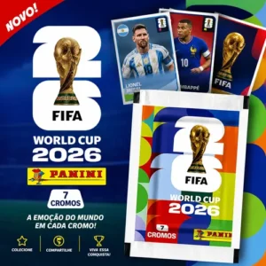 Kit 70 Figurinhas Oficiais Copa Do Mundo 2026 Album - Imagem 3