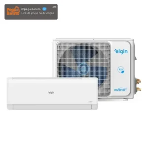 Ar Condicionado High Wall Eco Inverter Iii Wifi 9000 Btus Frio Elgin - Imagem 1