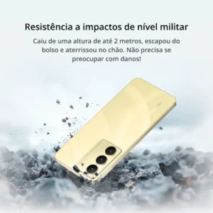 Smartphone Celular Realme C75 5g 256gb 8gb Ram Dourado Dual Sim Ultrarresistência À Água Ip69 Mediatek Dimensity 6300 - Imagem 8