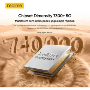 Smartphone Realme 15 Series 5g 256gb 12gb Ram Cinza Câmera De 50mp Ia Rmx5106 - Imagem 3