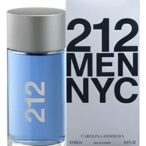 Perfume Carolina Herrera 212 Men NYC Eau de Toilette 200 ml masculino - Imagem 3