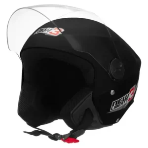 Capacete Moto Cor Preto-fosco PROTORK NEW LIBERTY T58 - Imagem 2