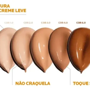 Protetor Solar Facial Antioleosidade com Cor FPS80 Controle da Oleosidade por 12h Reduz Oleosidade e Toque Seco Cor 2.0 Airlicium+ Anthelios La Roche Posay 40g - Imagem 6