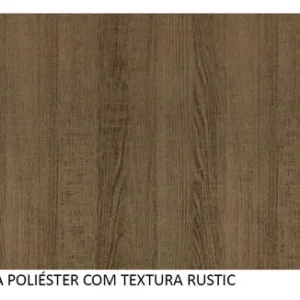 Rack Madesa Dubai Para Tv Até 65 Polegadas Com Pés Rustic - Imagem 9
