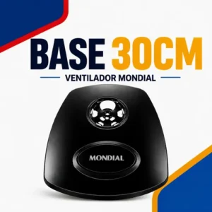 Base Do Ventilador Mondial 30cm 6-pás Preta Original - Imagem 2