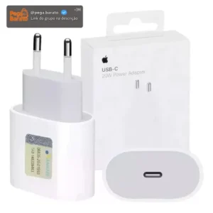 Carregador Fonte Iphone Original 20w Apple Tipo C Turbo - Imagem 1